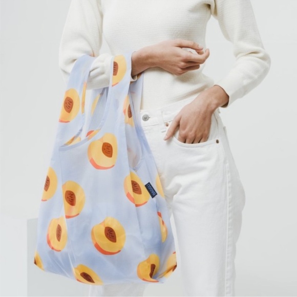 BAGGU Standard Reusable Bag - ORIGINAL Peach - Picture 2 of 7